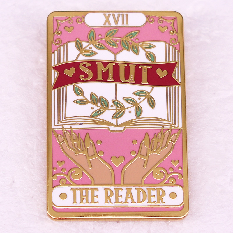 Embroidery Wallet - SMUT ザ リーダー ブック エナメル ピン