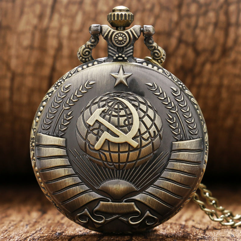 ヴィンテージussr sovietシックルクォーツポケット時 - Embroidery Legacy のレビューと価格