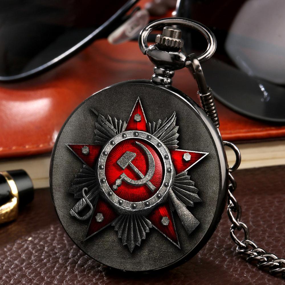 ヴィンテージussr sovietシックルクォーツポケット時 - Embroidery Legacy のレビューと価格