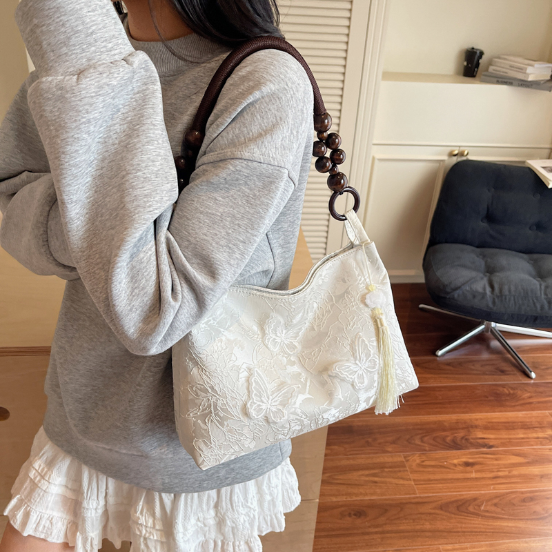 新しいエレガントなレディースハンドバッグナイロンショルダーバ - Embroidery Ideas For Bags のレビューと価格