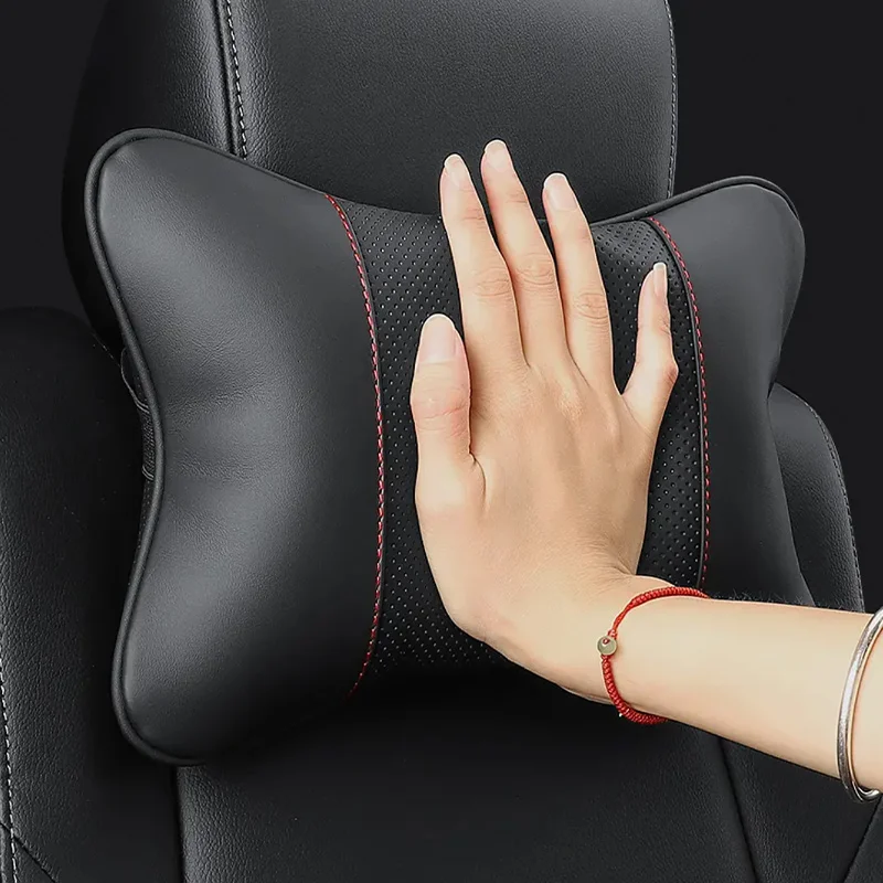 1 個カーシートヘッドレスト自動ロゴ首枕スバルインプレッサレ - Embroidery Legacy のレビューと価格
