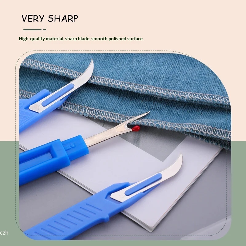 5個入り ブルー ソーイングリッパーキット 糸切り器 シーム - Embroidery Threads のレビューと価格