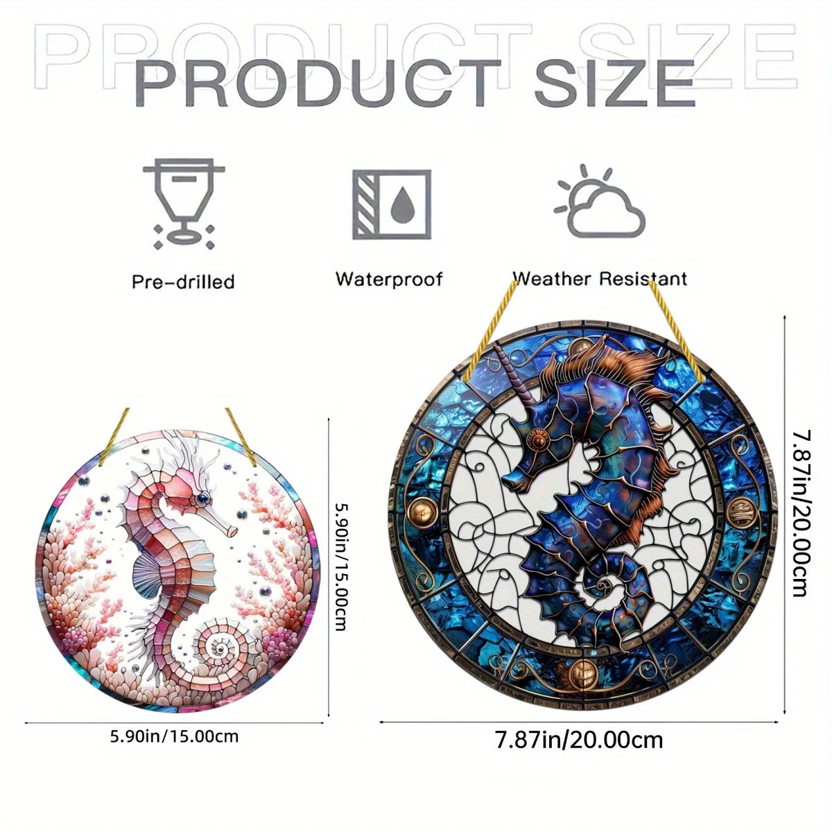 アンダーウォーターワールド サンキャッチャーサイン、ウミガメ - Embroidery Water のレビューと価格