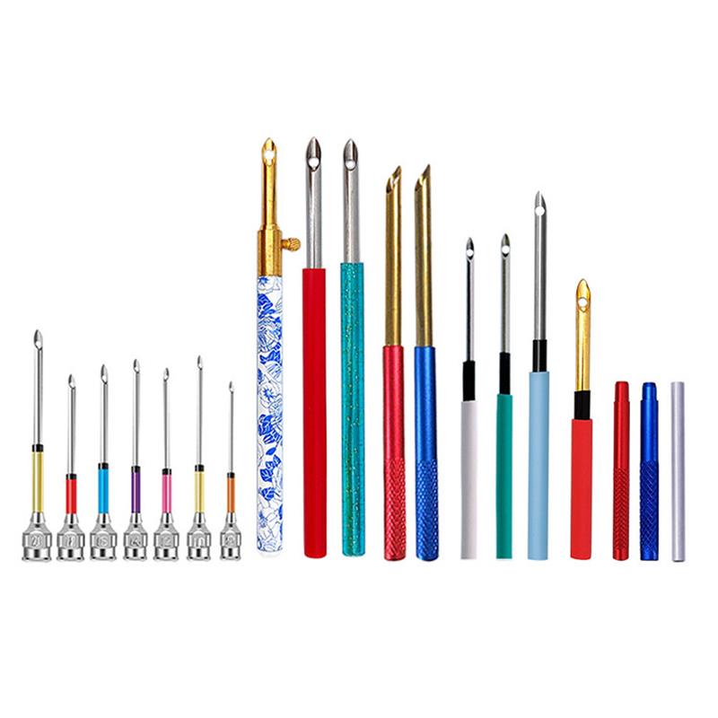 1〜17のパンチ針キット,刺embroideryステッチツー - Punch Needle Handle のレビューと価格