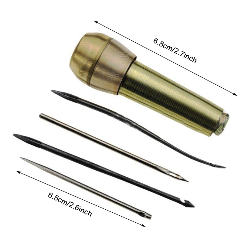 銅製ハンドル縫い針 DIY クラフトステッチニードル コーン - Punch Needle Handle のレビューと価格