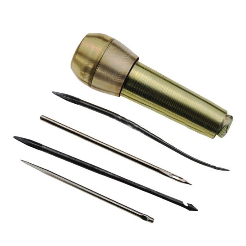 銅製ハンドル縫い針 DIY クラフトステッチニードル コーン - Punch Needle Handle のレビューと価格