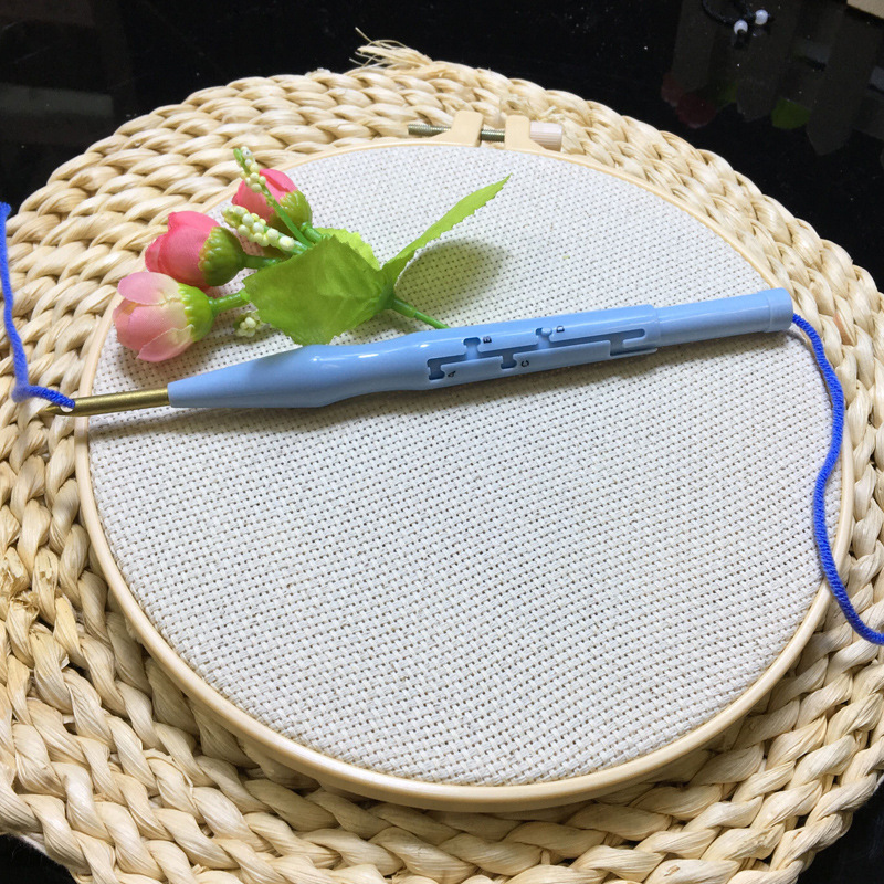 面白いDIYパンチニードル刺繍スターターキット初心者向けかわ - Punch Needle Handle のレビューと価格
