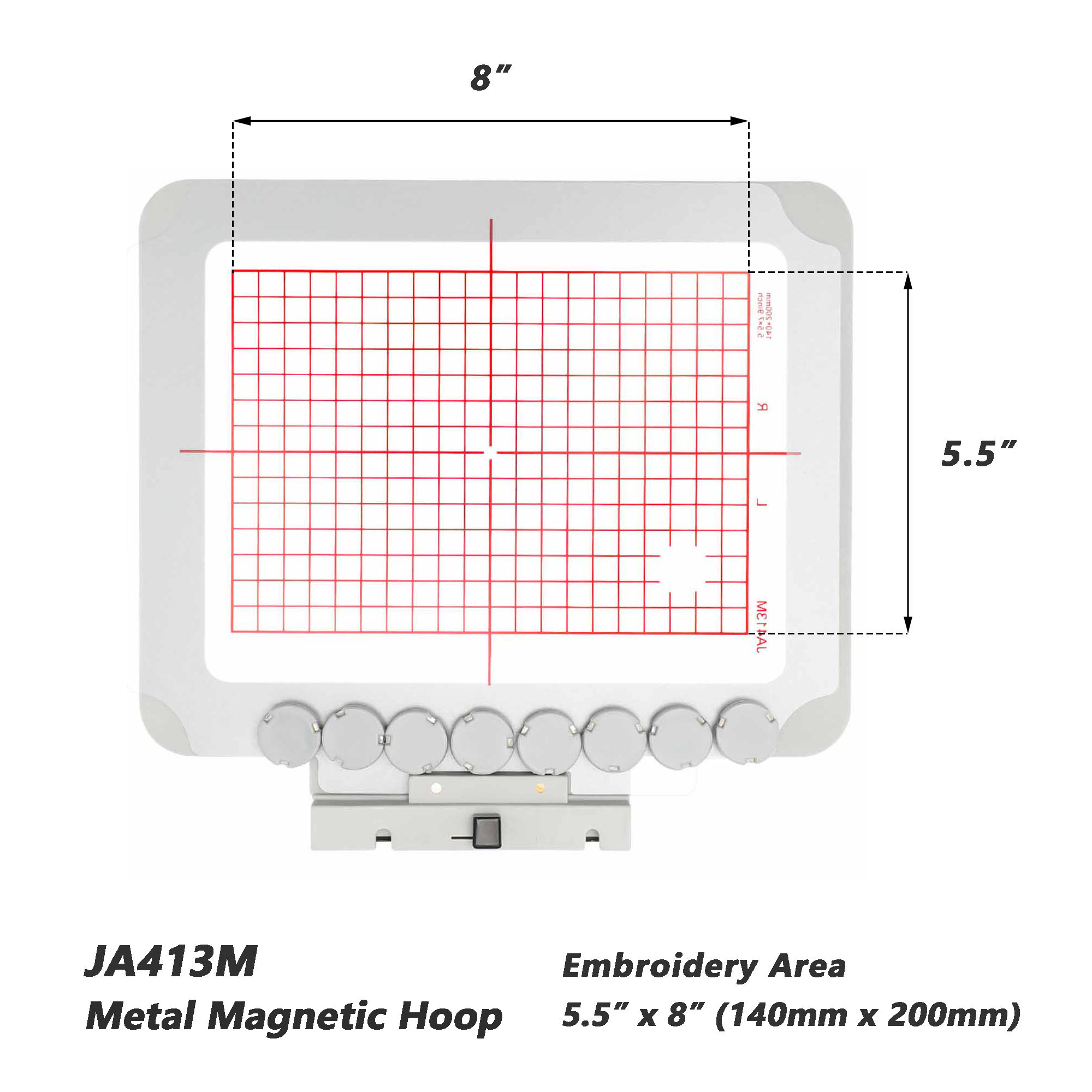 磁気フープ ジャノメ MC 500E 400E 550E メ - Embroidery Zone のレビューと価格