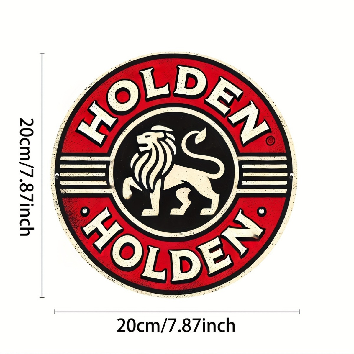 HOLDEN ヴィンテージメタルウォールアート - ライオン - Embroidery Water のレビューと価格