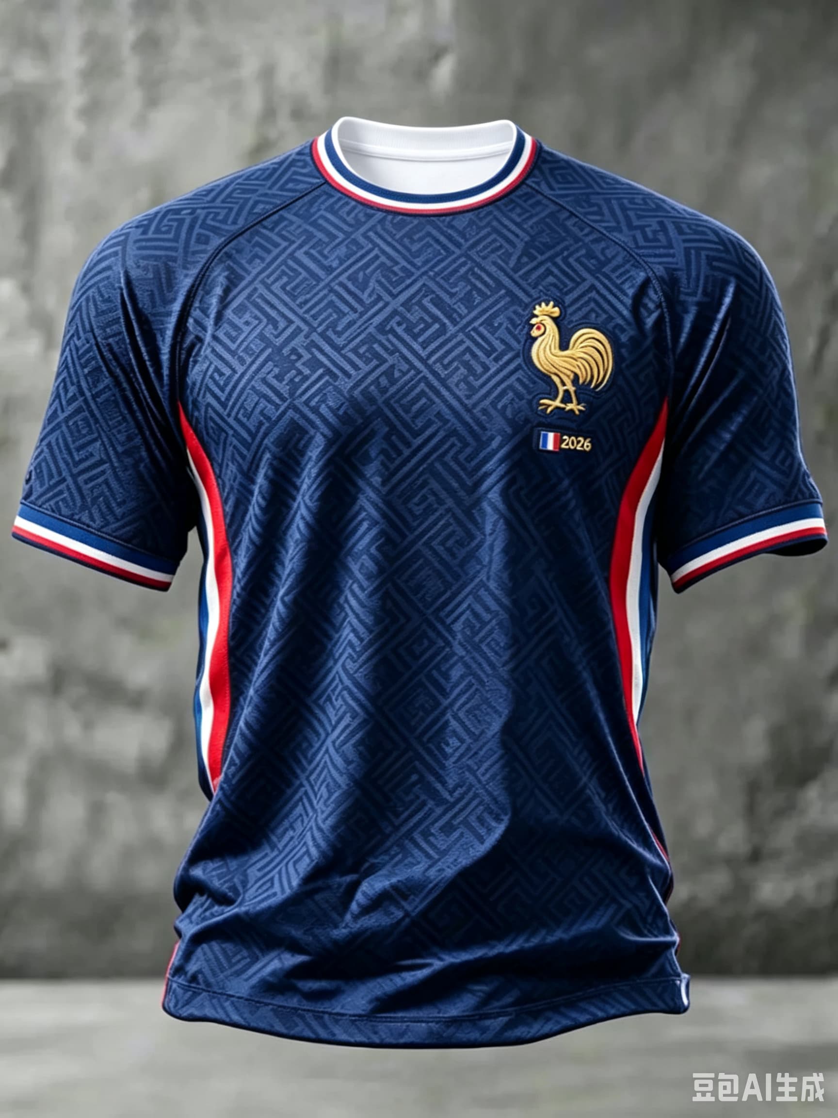 ヴィンテージ幾何学模様2026年サッカーユニフォーム ゴール - Embroidery Legacy のレビューと価格
