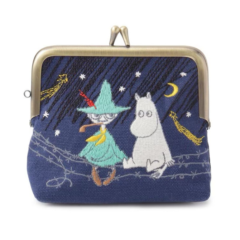 ホットアニメムーミンかわいいシリーズ収納バッグ創造性漫画の役 - Embroidery Wallet のレビューと価格