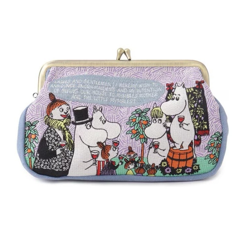 ホットアニメムーミンかわいいシリーズ収納バッグ創造性漫画の役 - Embroidery Wallet のレビューと価格