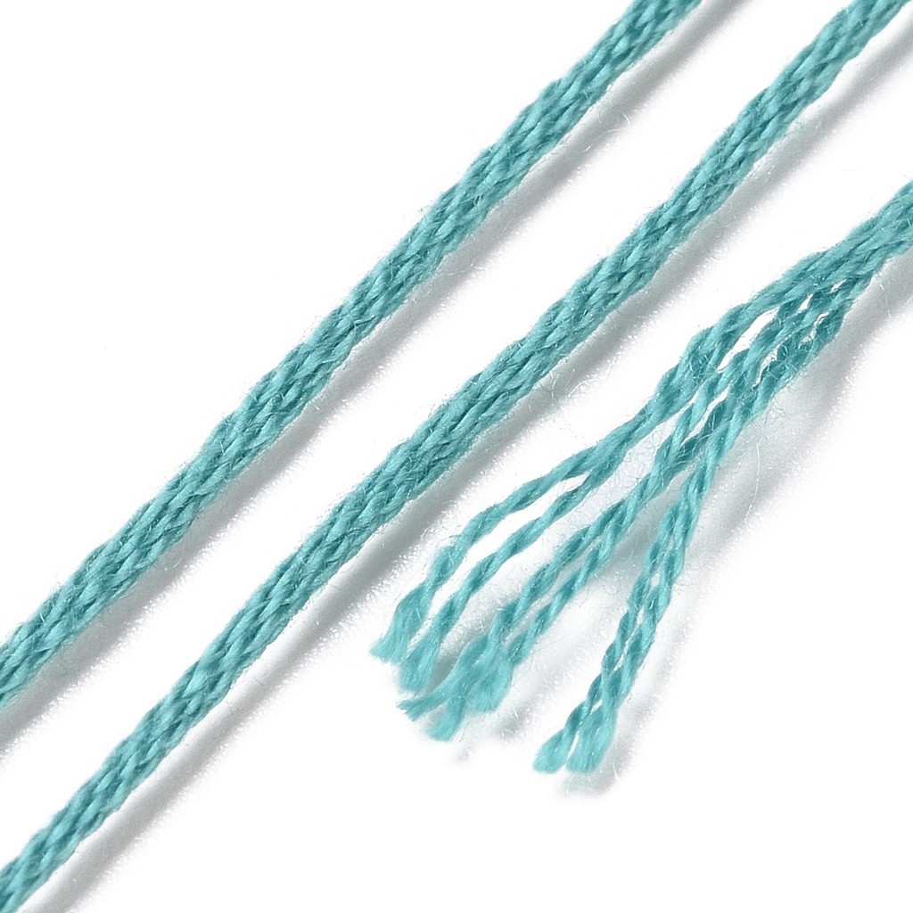 1セット8かせ0.5mm 6プライポリエステル刺繍糸クロスス - Embroidery Threads のレビューと価格