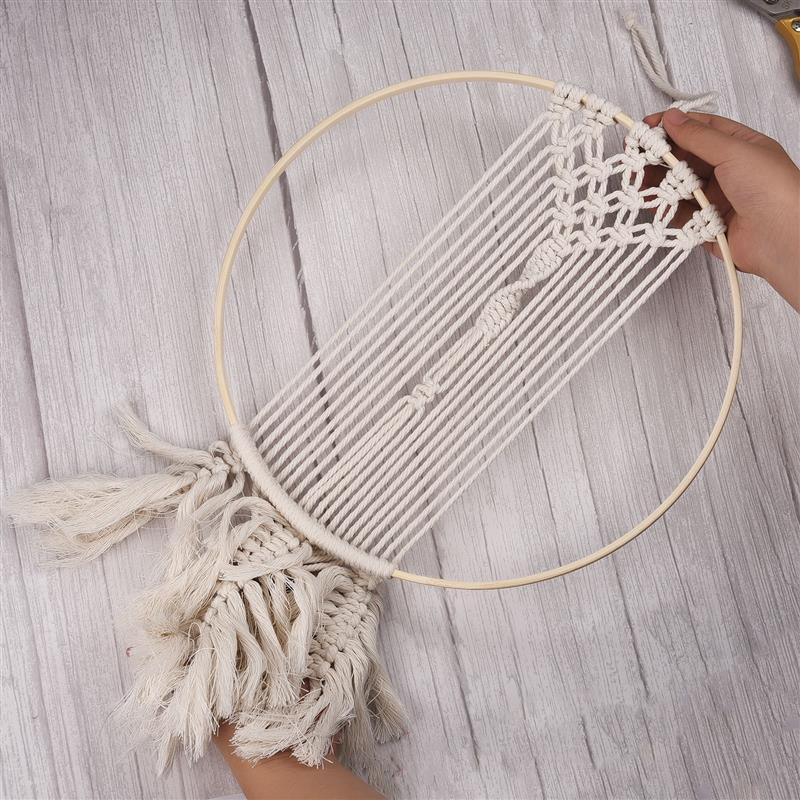 1/5個8-33センチメートル木製のdiy手作りキャッチャー - Embroidery Zone のレビューと価格